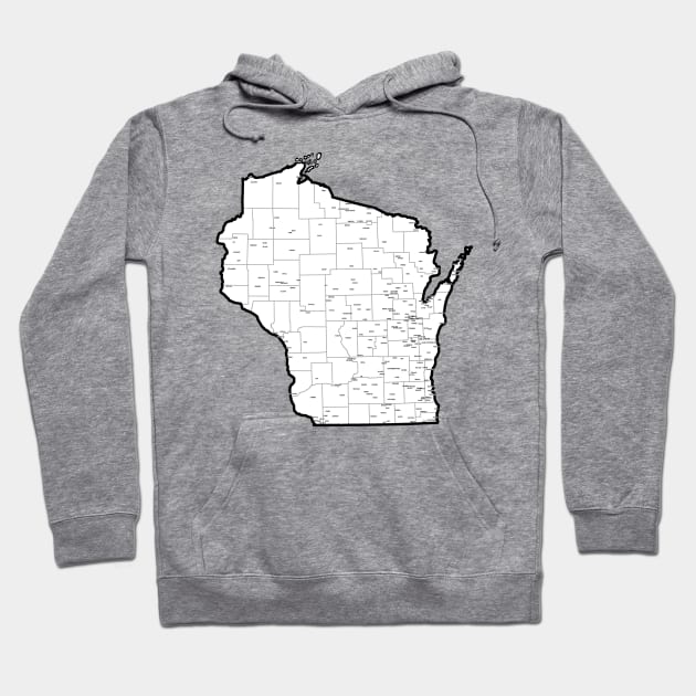 Wisconsin Hoodie by LakesideGear